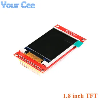 1.8 palcový Farebný TFT LCD Displej Modul, 128*160 Rozhranie SPI Jednotky ST7735