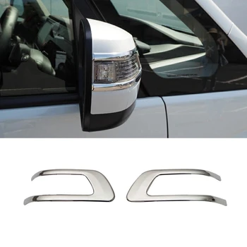 1Pair ABS Chrome Bočné Spätné Zrkadlo Pásy Kryt Trim Nálepka Pre Honda Stepwgn Klesne