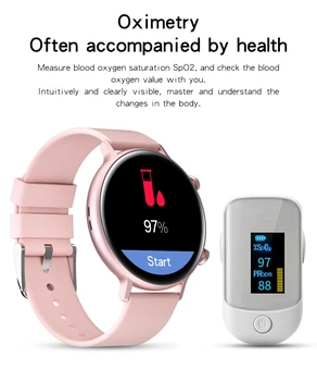 2022 Smart Hodinky Vodotesné IP68 Smartwatch Ženy pánske Hodinky Fitness Náramok Tepovej frekvencie Pre Android Apple Samsung