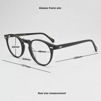 2023 Značky kolo optické okuliare, rám ženy okuliare rámy pre mužov počítač krátkozrakosť okuliare pánske okuliare Blbecek ov5186