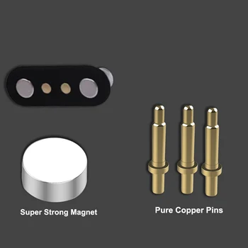 2pin 4 mm 7.62 mm Magnetické Absorpcie Nabíjací Kábel USB Napájanie Nabíjačky, Káble Pre Deti, Mužov, Smart Hodinky 99% Univerzálne