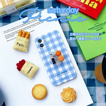 3D Vesmíru Potravín Telefón Grip Klop Griptok Kórea Držiteľ Cookies Paradajka Pre iPhone Samsung Xiao Príslušenstvo, Telefón, Stojan, Držiak