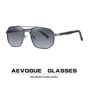 AEVOGUE Polarizované slnečné Okuliare, Sklo Dvojitý Lúč Veľký Rámik UV400 AE1019