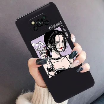 Anime Osaki Nana Telefón puzdro pre Xiao POCO X3 Pro M3 F3 Redmi Poznámka 10 Pro 9C 9A Kryt
