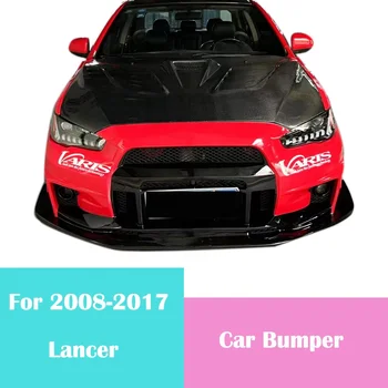 Auto Bodykit Pre 2009-2017 Mitsubishi Lancer Zmena Varis Predný Nárazník Pre Lancer EX Upgrade Varis Štýl PP Plastov Materiál