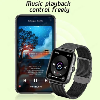 Bluetooth Hovor Smart Hodinky Mužov plne Dotykový Prijatie Hovoru Hodinky pre xiao Fitness Tracker Vodotesný IP67 Smartwatch muži ženy +Box