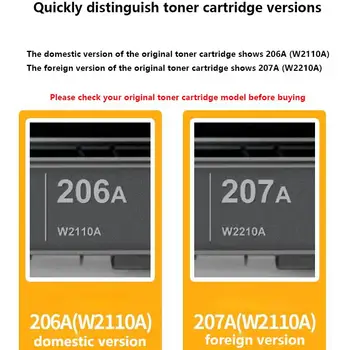 Civoprint Nové 207X W2210X Toner Cartridge Kompatibilný pre HP W2211X M255dw M255nw MFP M282nw M283fdn 3.1 k-2.4 k stránky (Č ČIP)