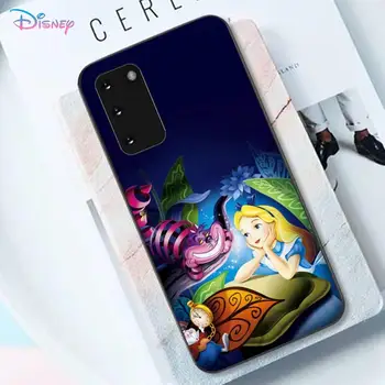 Disney Alice in Wonderland Telefón puzdro pre Samsung S10 21 20 9 8 plus lite S20 UlTRA 7edge