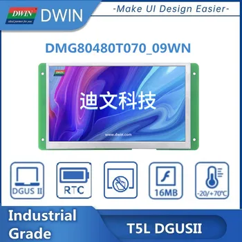 DWIN 7,0 Palcový 800*480 HMI, LCD Displej, Inteligentné Moduly, Zvýraznenie, S/Bez Dotykového Displeja DMG80480T070_09W