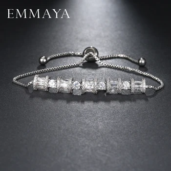 EMMAYA Módne Nastaviteľné Náramky Pre Ženy Pulseras Mujer Svadobné Crystal Ornament Kúzlo Femme Strany Šperky Darček Priateľovi