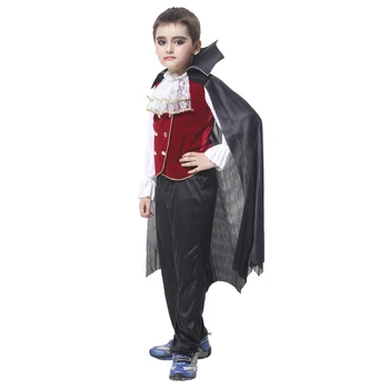 Halloween Kostra Ghost Masky Plášť Strašidelný Dom Upír Cosplay Kostýmy pre Chlapca, Dievča Fantasia Purim Strany