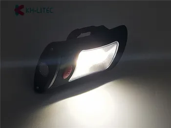 KHLITEC Multifunkčné Prenosné COB LED Skladací Magnetický Hák Pracovných Kontrolným svetlom Baterky baterky Lanterna lampa POUŽÍVAŤ 3xAAA