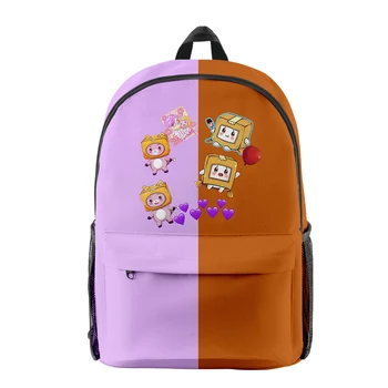 Lankybox Merch Notebook Batoh Školské Tašky, Cestovné Tašky pre Hru Bagpack Späť Na Školské Tašky Reťazca batoh