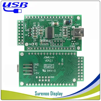LCD2USB USB 204 20X4 2004 Väčšie Znakov LCD Modul Displeja Panel sutible LCD Smartie & AIDA64 pre DIY PC