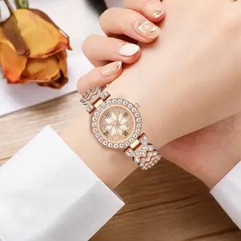Luxusné Ženy, Sledovať Módne Dámske Horské Slnko Diamant Hodinky Elegantné Ženy Náramok Ženy Hodinky Reloj Mujer