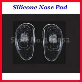 Maloobchod 20pieces=10pairs E typ silikónové nos podložky veľkosť 13mm 14 mm 15 mm závitová alebo push-v typ voliteľné