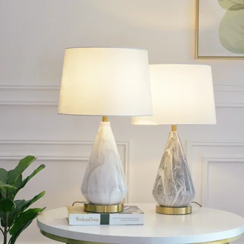 Moderné Stolové Lampy, Obývacia Izba, Spálňa, Nočné Lampy, Keramika Zdobená Štúdia Nordic LED Stolové Lampy