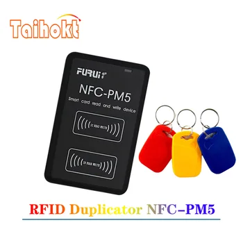 NFC PM5 Inteligentný Čip, Čítačka RFID Kopírka 13.56 Mhz Tag Crack Rozmnožovacie 125Khz T5577 Odznak Klon Programátor CUID/FUID 1K S50 Spisovateľ