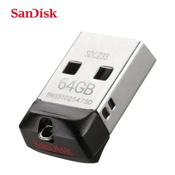 Originálne SanDisk 64GB USB Flash Disk 32GB USB Disk 16GB USB2.0 Mini Pero Jednotky kl ' úč Memory Stick U Disku na počítači