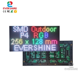 Panel Matice P4 Vonkajší RGB Farebný Smd1921 256x128mm 64x32Dots 1/8s Led Displej Modul