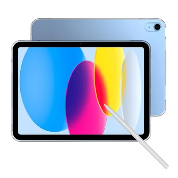 Pre iPad 10./9. Prípade Ultra Tenké Transparentné Ochranné puzdro pre iPad Vzduchu 5/4 Mäkký Silikónový Kryt pre pro 11 2022 2021 Funda
