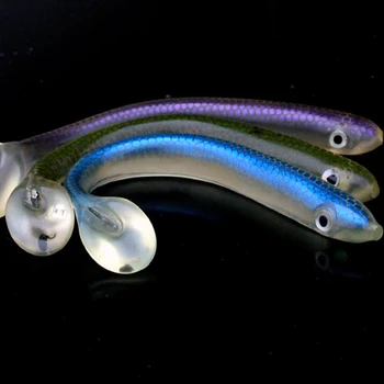 Rybárske Lure Mäkké Návnady Ručné 3D Hollow Ryby 13cm/9g Umelé Návnady Simulácia Malé Ryby Veľa 3 Kusy