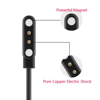 Rýchle dodanie USB Nabíjací Kábel Pre Xiao Imilab W12 Smart Hodinky Nabíjačku Magnetické USB Nabíjací Kábel Base Kábel Drôt Príslušenstvo
