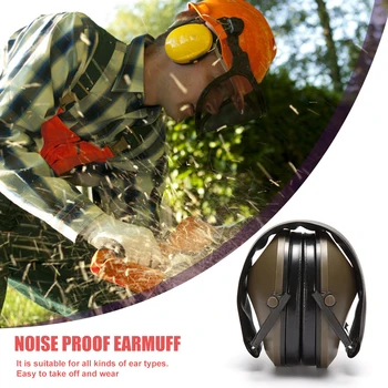 Streľba Ucho Chránič Proti hluku Vonkajšie chrániče sluchu Lovecké Ochranné Headset pre Domácnosť, Starostlivosť o Zdravé Ucho Dodávky