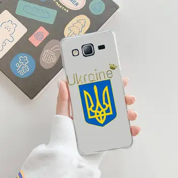 Ukrajina Vlajka Telefón Prípade Transparentné Pre Samsung Galaxy S 22 52 20 21 71 10 51 50 12 40 fe plus ultra