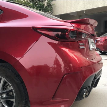 Vysoká kvalita ABS materiálu Kupé spojler Pre Mazda 3 M3 Axela na rok 2017 spojler Náter, alebo akúkoľvek farbu na Mazda 3 Axela