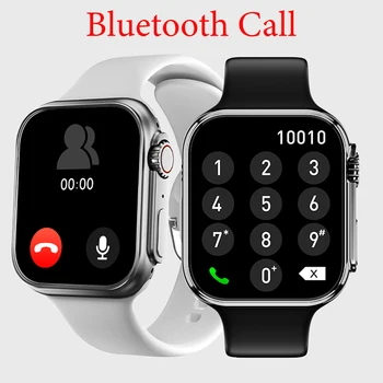 WS8 PLUS NFC Smart Hodinky Mužov Športové Smartwatch Bezdrôtovú Nabíjačku Športové Bluetooth Hovor Vlastnú Tapetu 2.0 Palcový Pre Android Ios