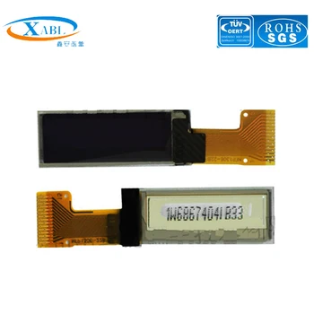 XABL 0.91 Palcový OLED Modul Rozlíšenie 128*32P OLED Displej Modul 4 Drôtu SPI SSD1306 15 kolíkový Factory Outlet Vlastná Veľkosť