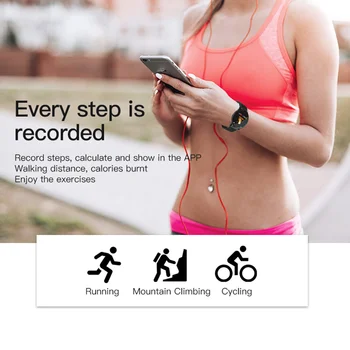 Xiao Smart Hodinky Ženy, Mužov, Krvný Tlak, tep Srdca Fitness Tracker Hodinky Šport Kolo Smartwatch Smart Hodiny Pre Android, IOS