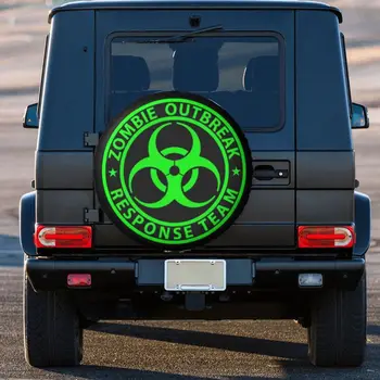 Zombie Vypuknutia zásahovej skupiny, Prihláste Náhradné Pneumatiky Kryt pre Toyota RAV4 Prado Jeep prípojného vozidla SUV Auto Kryty Kolies 14